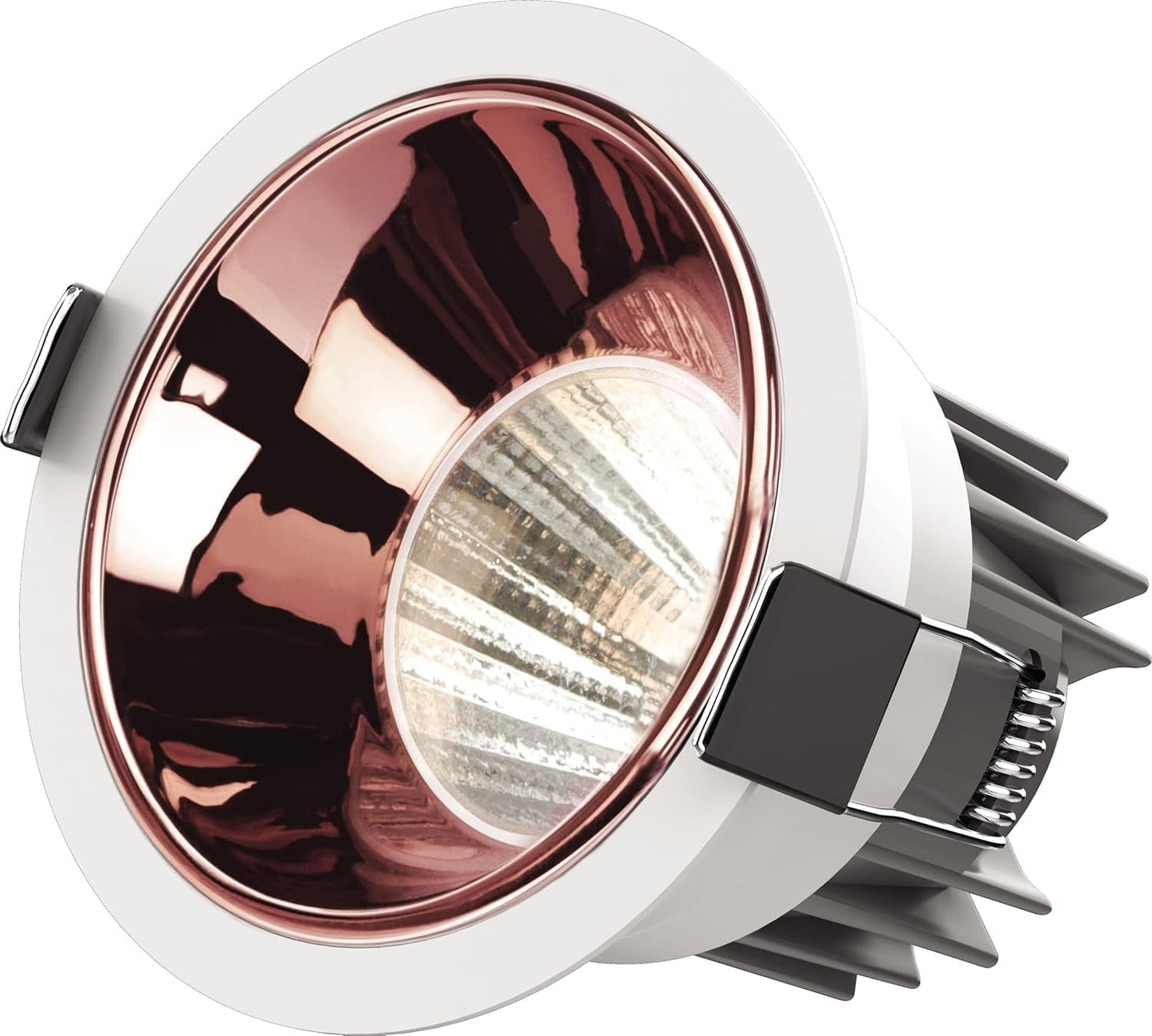 AHUJA INTERNATIONAL Ceiling Recessed Surface Round Down Cob Light 12 Watts, Energy Efficient Spot Focus Cob False Light  2-Year Warranty - 75 mm Cut Out, Warm White