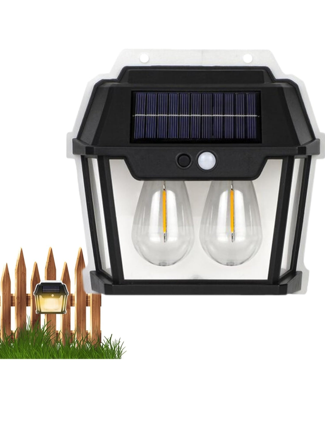 Ahuja International Lift Model Outdoor Solar Wall Lamp Outdoor Waterproof Tungsten Lamp Induction Garden Lamp Garden Villa Night Lamp