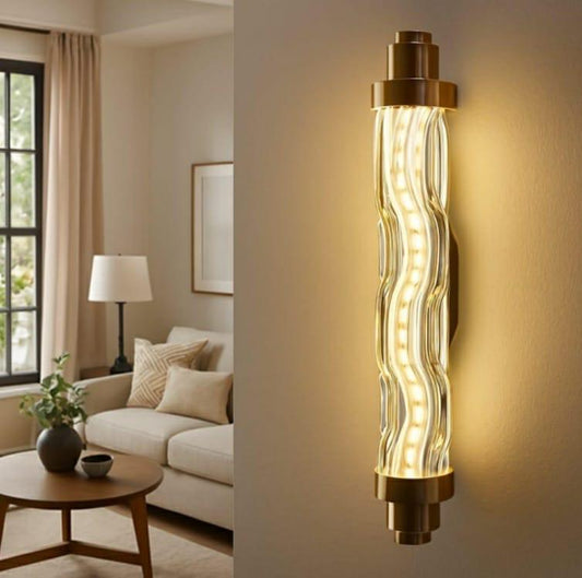 Ahuja International Long Wall Light 500MM 3C LED, Spiral Look Inside
