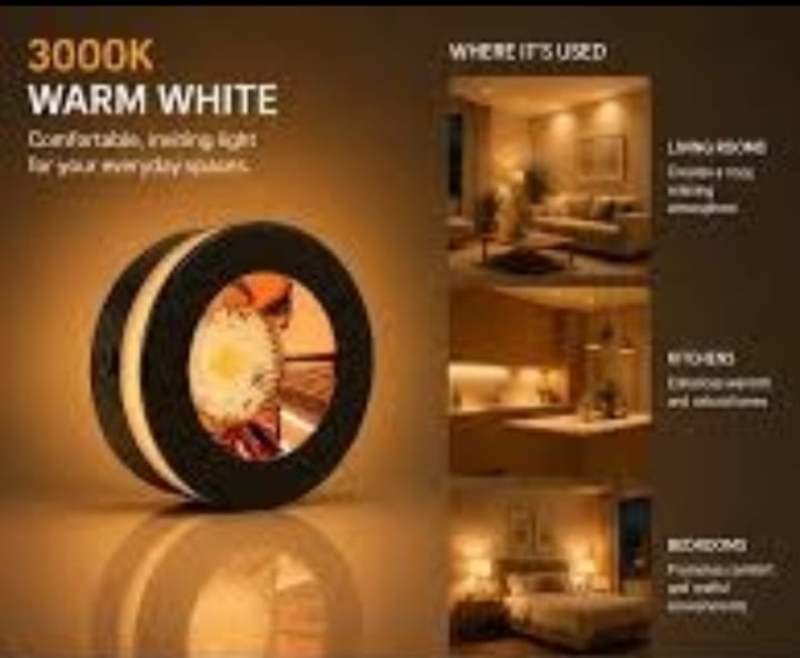 AHUJA INTERNATIONAL 5W Surface Light Black Rose Gold Spotlight Aluminium Decorative Light for Wall Cabinets Showcases Shelves & Interior Lighting Warm White 2 Year Warranty Pack of 1