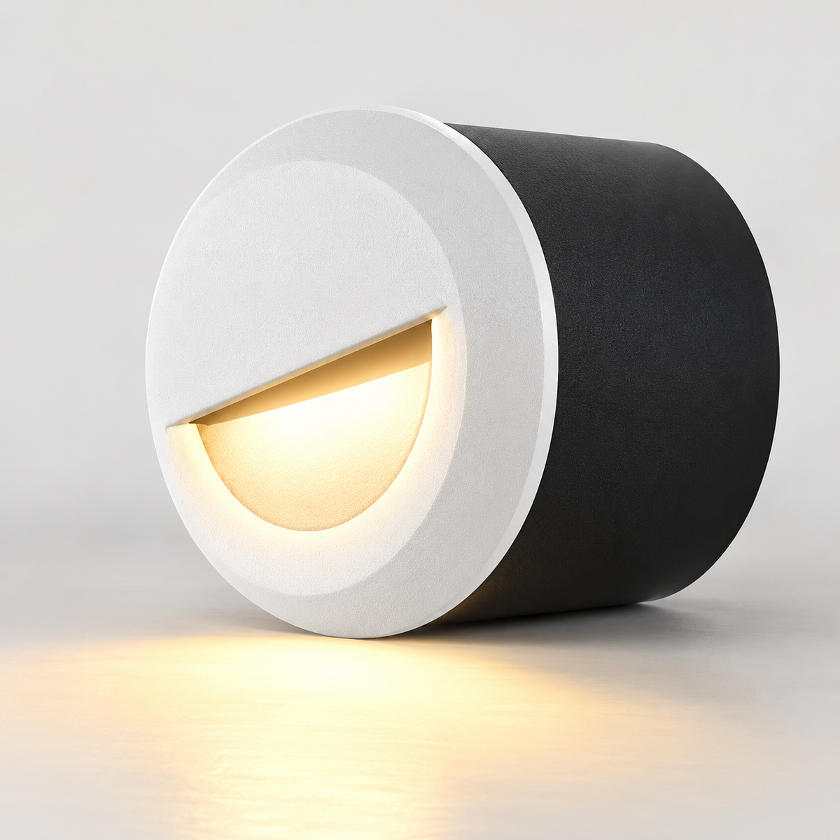 AHUJA INTERNATIONAL Foot Light Wall Light Recessed Wall Light for Indoor Step Lighting Steps with 3W Integrated, Die-cast Aluminum Stair Railing Post Accenting Fixtures 2 Year Warranty