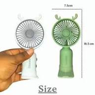 AHUJA INTERNATIONAL Mini Hand Fan Use Powerful Brushless Handheld Fan, 3 Speed Large Blades, Personal Small Fan perfect for desktops, travel Women and Men providing cool Multicolor Pack of 1