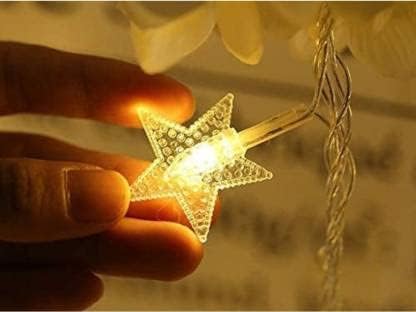 Ahuja International 20 Stars 3 Meter Fairy String Light for Indoor Outdoor Decoration Star Light