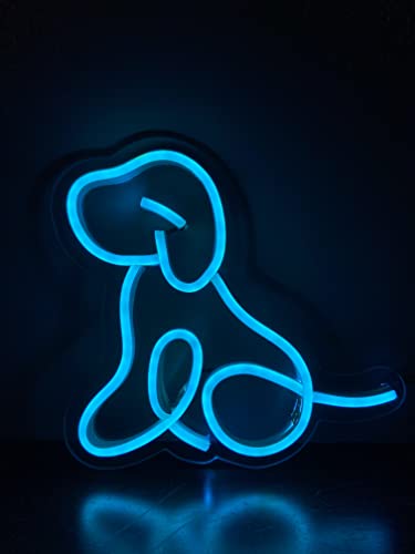 AHUJA INTERNATIONAL Dog LED NEON Sign Customized NEON Sign, Home Decor, Kids Room, Party, CAFÉ