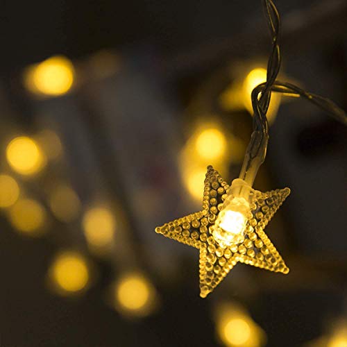 Ahuja International 20 Stars 3 Meter Fairy String Light for Indoor Outdoor Decoration Star Light