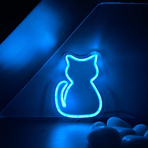 AHUJA INTERNATIONAL CAT LED NEON SIGN CUSTOMIZED NEON SIGN PERFECT GIFT, HOME DECOR, KIDS ROOM, PARTY, CAFÉ