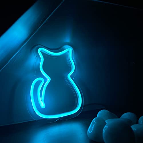 AHUJA INTERNATIONAL CAT LED NEON SIGN CUSTOMIZED NEON SIGN PERFECT GIFT, HOME DECOR, KIDS ROOM, PARTY, CAFÉ