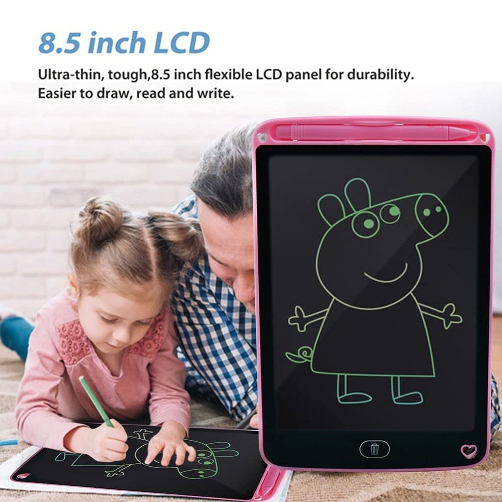 AHUJA INTERNATIONAL LCD Writing Tablet/pad 8.5 Inch | Electronic Writing Scribble Board for Kids |Kids Learning Toy |for Home/School/Office